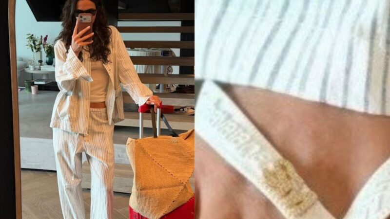 Enganou todo mundo! Iniciais em chinelo de Bruna Marquezine não eram de Shawn Mendes