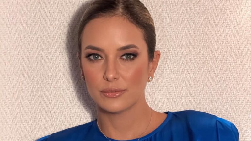 Errou? Vestido de Ticiane Pinheiro em evento dá o que falar: ‘Essa roupa…’