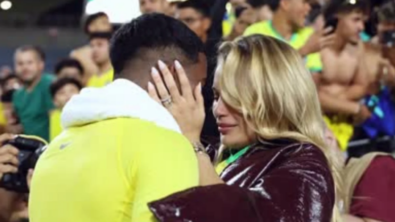Esposa de Endrick emociona a web com carta: ‘Sua vez de brilhar’