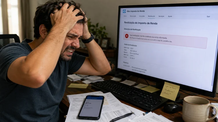 Estou no 1º lote de restituição do IR, mas o dinheiro não entrou: o que fazer
