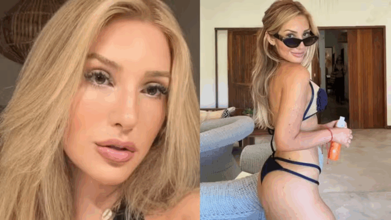 Ex-bbb Amanda Meirelles fala sobre cirurgia para retirar gordurinhas do meio da perna: ‘Dores’