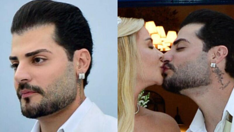 Exagerou? Guilherme, da dupla com Benuto, se casa e roupa vira assunto: ‘Cafona’