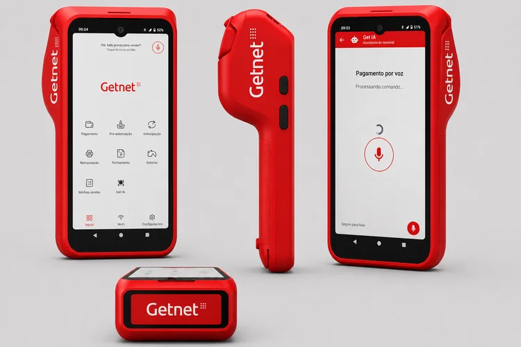 EXCLUSIVO: Getnet lança maquininha que aceita pagamento por voz com IA generativa