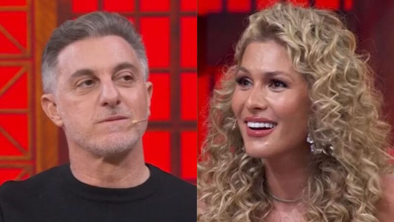 Expôs tudo! Luciano Huck revela namoro de Lívia Andrade com astro do UFC
