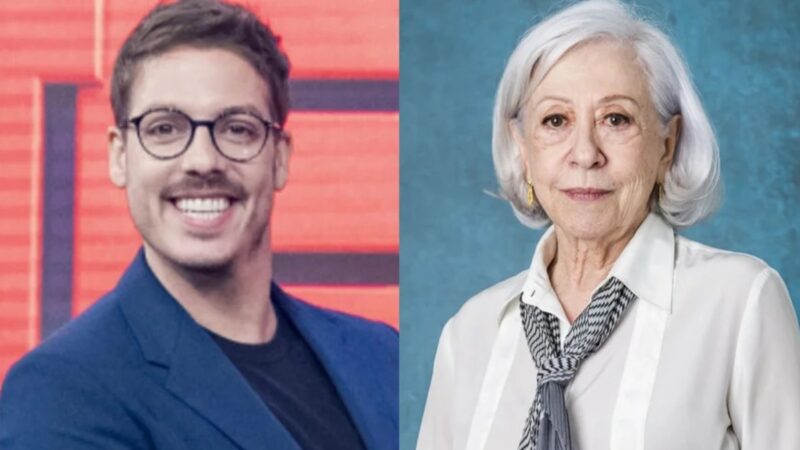 Fábio Porchat relata confusão ao ignorar mensagem de Fernanda Montenegro