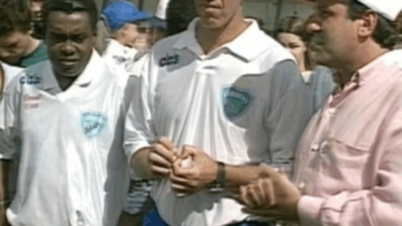 Famoso ator virou treinador de time profissional de futebol