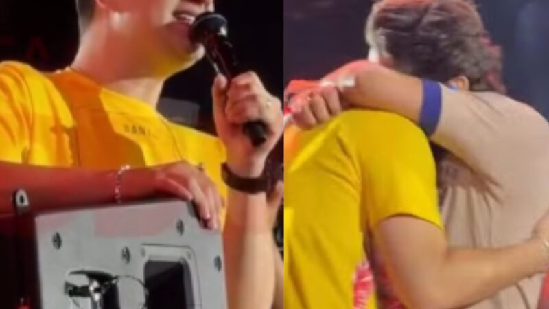 Famoso cantor chora ao revelar que esposa perdeu o bebê: ‘Estou com você’