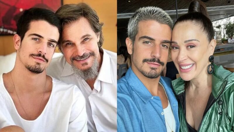 Filho de Cláudia Raia e Edson Celulari fala sobre relação dos pais após separação