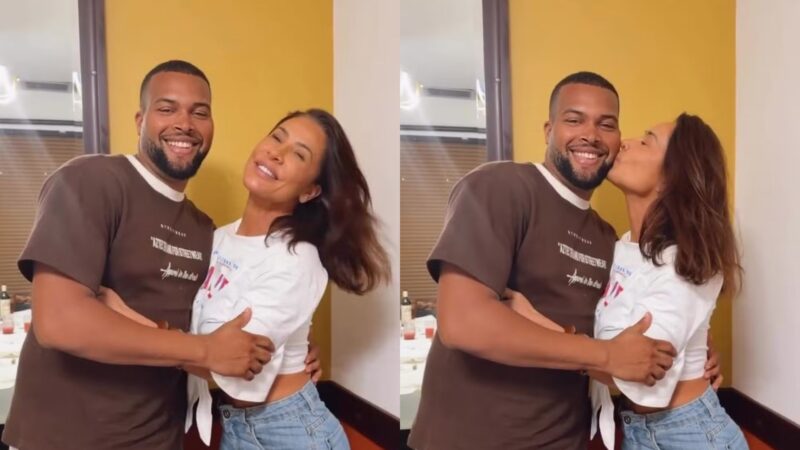 Filho de Tony Salles celebra 30 anos e semelhança impressiona em clique com Scheila Carvalho