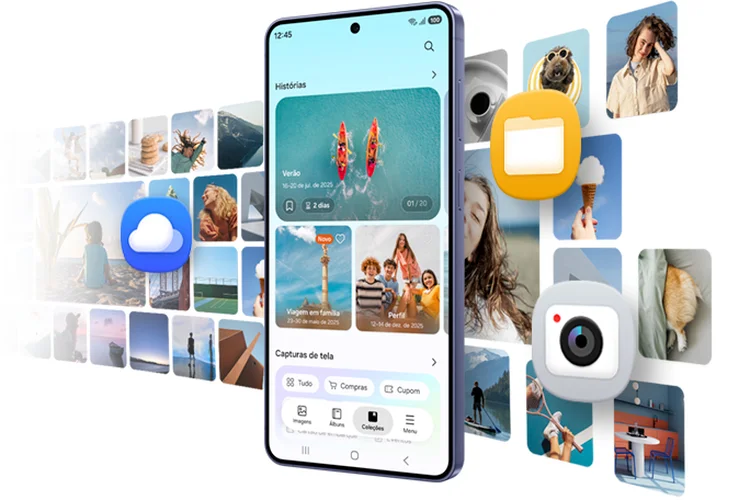 Galaxy S26 vai ganhar função de AirDrop, da Apple