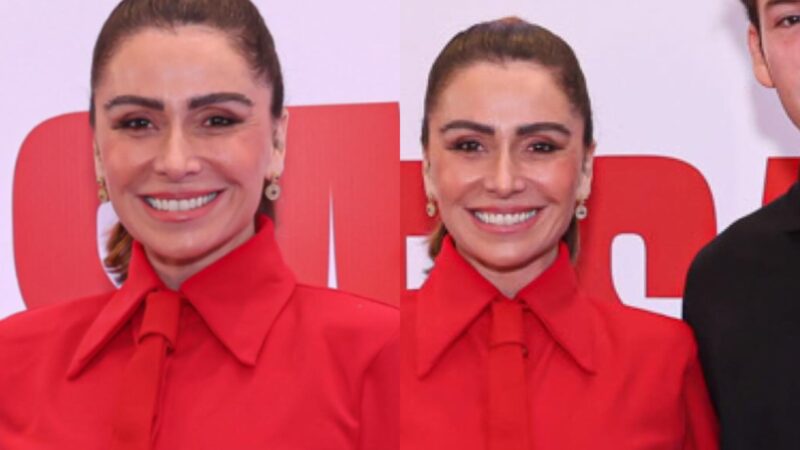Giovanna Antonelli surge em evento com o filho e vira assunto: ‘O clone’