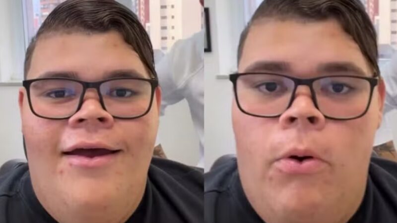 Gordão da XJ celebra avanço após perder mais de 130 kg e mostra mudança na rotina