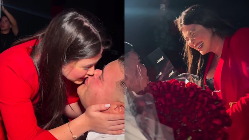 Gordão da XJ pede ex, Nicolle Caroline, em casamento e web reage