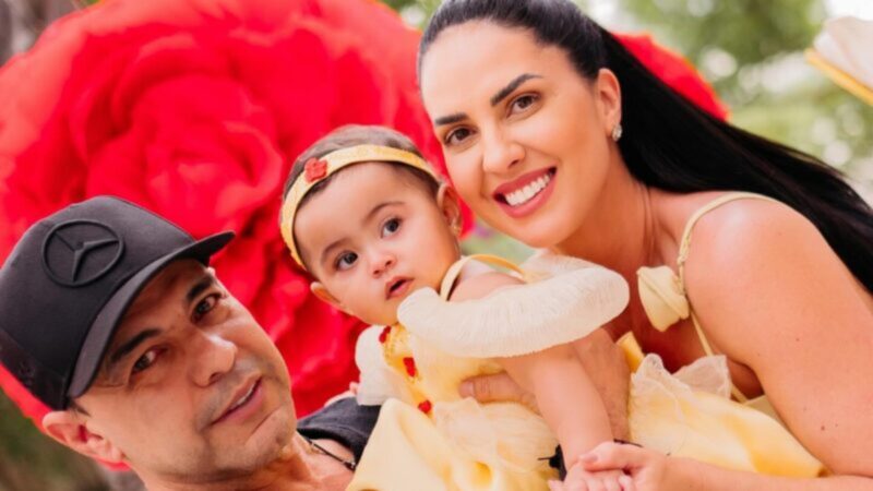 Graciele Lacerda toma decisão inesperada ao descobrir mancha misteriosa no rosto da filha