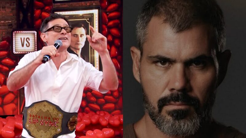 Indireta para Juliano Cazarré? Fala de Enrique Diaz no ‘Domingão’ causa polêmica