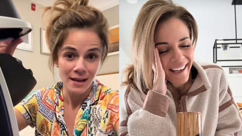 Influenciadora gera polêmica ao lavar calcinha em cafeteira de hotel; vídeo