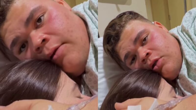 Internado, Gordão da XJ recebe apoio da noiva e detalha cirurgia: ‘Delicada’