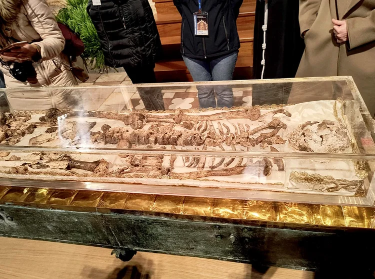 Itália expõe restos mortais de São Francisco de Assis pela primeira vez