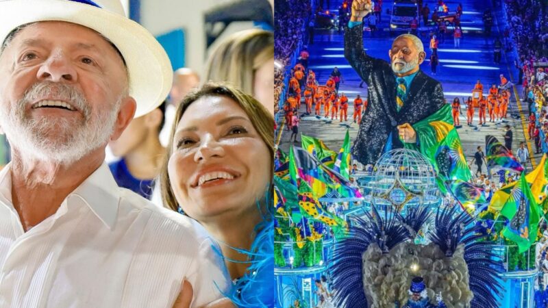 Janja reage ao rebaixamento da escola que homenageou Lula; veja