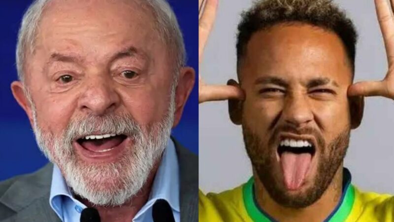 Jogador home office? Lula debocha de Neymar em evento e web reage: ‘Meu Deus’