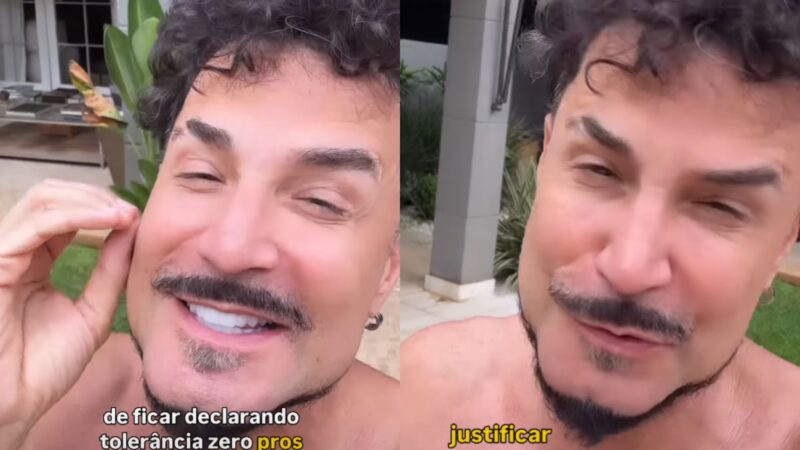 Latino reage após virar alvo de críticas sobre harmonização facial: ‘Parem com essa hipocrisia’