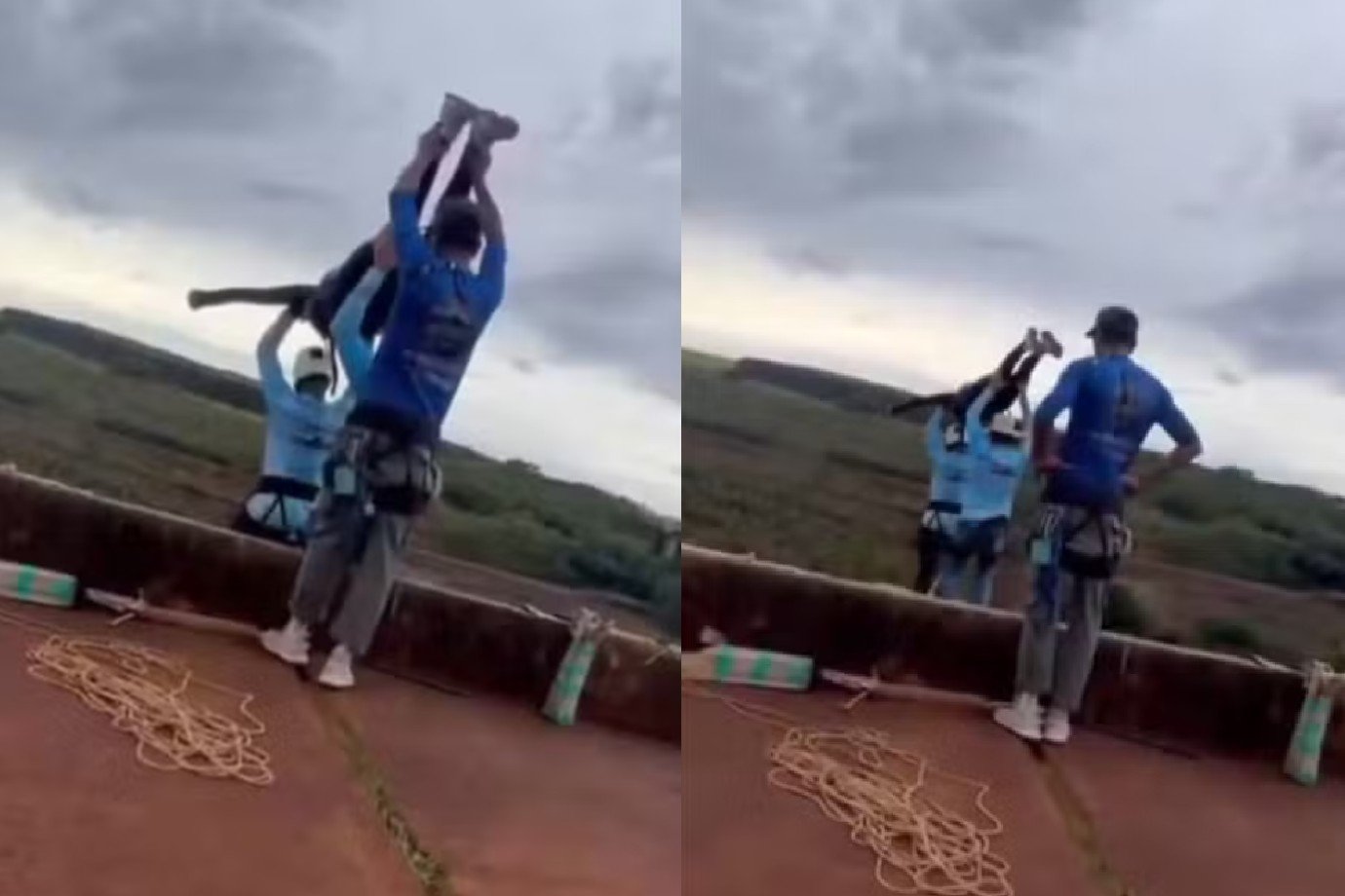 Lei Maria Eduarda: Projeto cria regras para rope jumping, bungee e rapel após morte de jovem