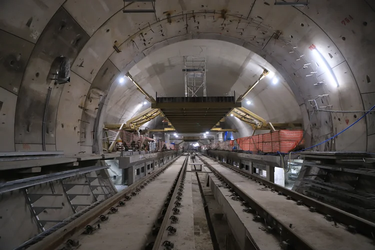 Linha 6-laranja atinge 80% das obras e deve iniciar operação em 2026