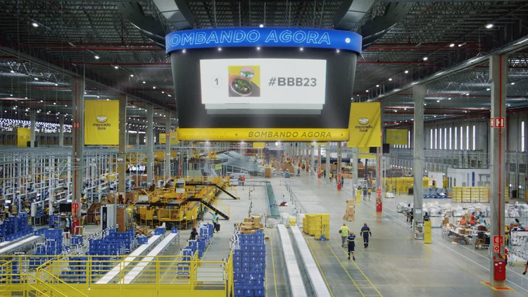 Logística do Meli já ocupa 4 milhões de metros quadrados e tira espaço da Shopee