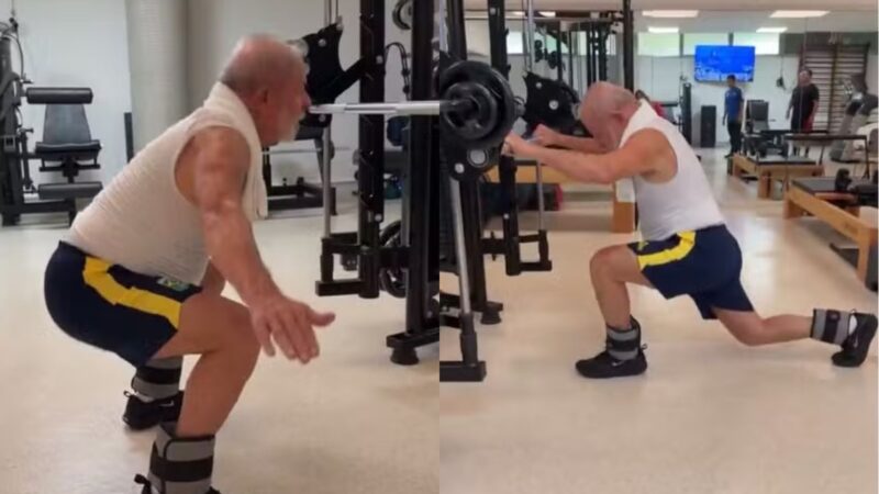 Lula aos 80 anos: Janja mostra treino pesado do presidente e dispara sobre IA: ‘Aqui não tem’