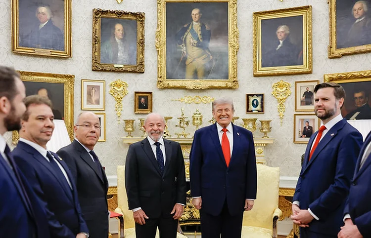Lula sugere a Trump criar grupo de países na América Latina para combater o crime