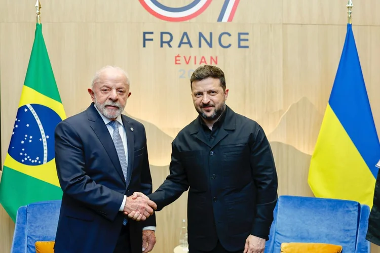 Lula tem encontro com Zelensky durante cúpula do G7 e conversam sobre guerra entre Rússia e Ucrânia