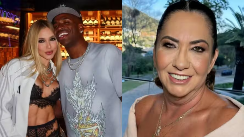 Mãe de Virginia curte post sobre traição de Vini Jr. e se explica