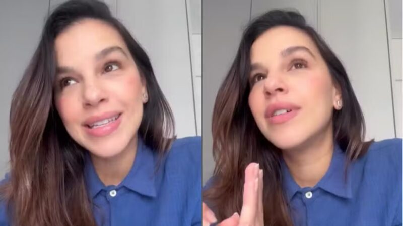 Mariana Rios faz desabafo sobre a maternidade 40 dias após o parto: ‘Amor e doação’
