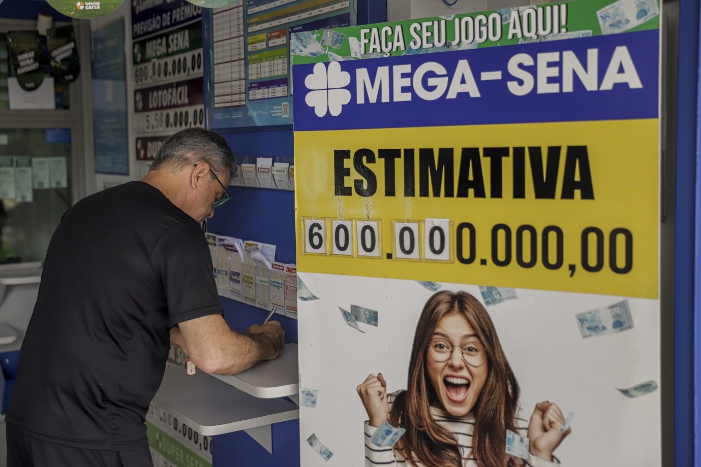 Mega-Sena sorteia prêmio acumulado em R$ 45 milhões neste sábado