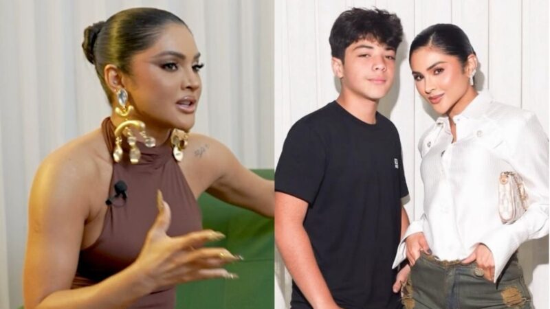 Mileide relembra momentos difíceis após cirurgia de emergência do filho