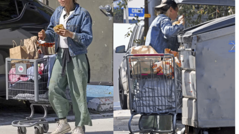 Modelo abandonou a fama e acabou morando nas ruas pegando comida no lixo