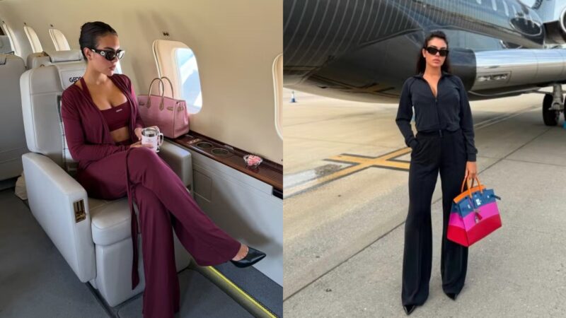 Mulher de Cristiano Ronaldo impressiona com detalhes de jatinho de luxo de R$ 360 milhões