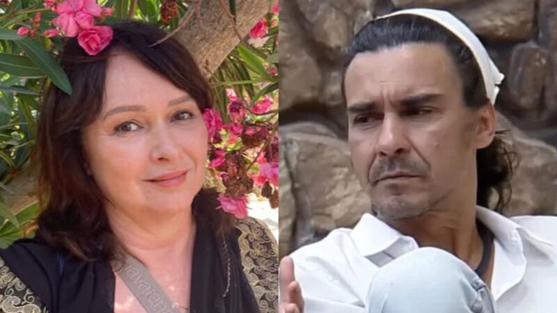 Myrian Rios surge em viagem rara com filho de André Gonçalves e web compara: ‘Cópia…’