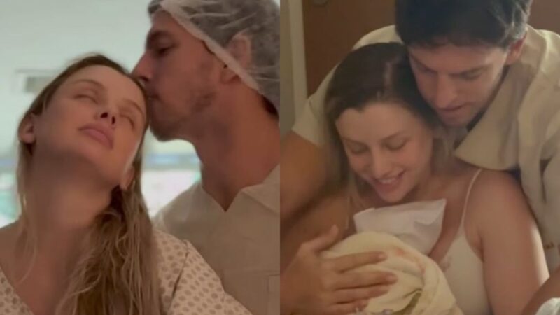 Nasce primeiro filho de Amaury Nunes e Gabriela Buraick; nome dá o que falar