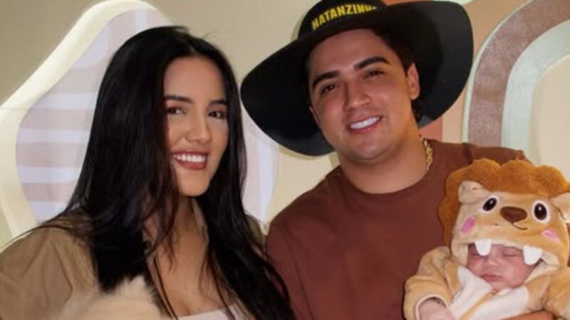 Natanzinho Lima celebra primeiro mês do filho e exibe fotos encantadoras; veja