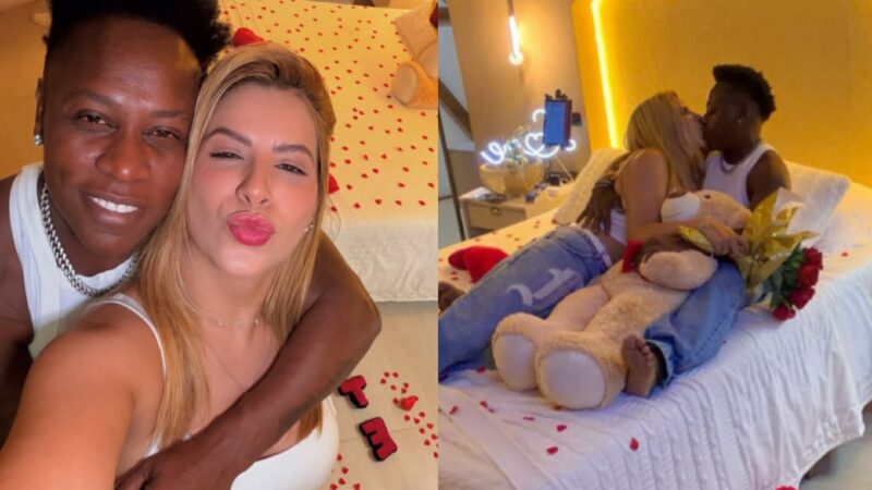 Neném, da dupla com Pepê, surge com esposa e foto viraliza: ‘Iguais…’