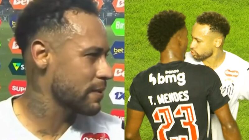Neymar chama adversário para briga após jogo: ‘Vamos ver se é homem’