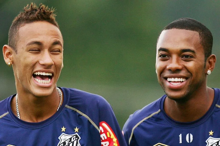 Neymar e Robinho já jogaram juntos?