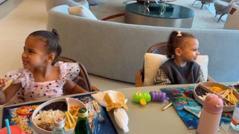 Neymar exibe “almoço de princesas” de Mavie e Helena e web reage: ‘Muito…’