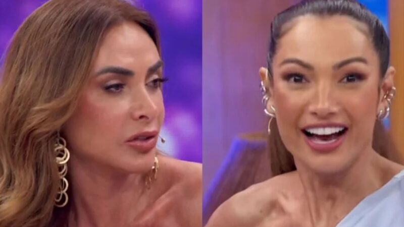 Nicole Bahls choca Patrícia Poeta com pergunta íntima ao vivo; veja qual