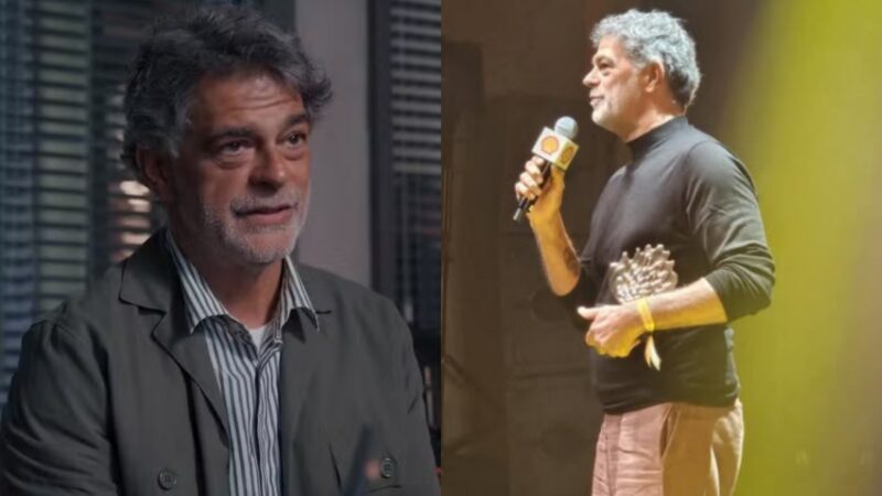 No ar em Três Graças, Eduardo Moscovis ganha prêmio e surpreende com discurso: ‘Não aos transfóbicos’