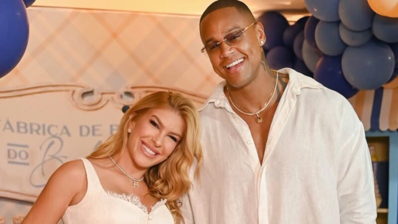 Nome do segundo filho de Lore Improta e Léo Santana vira piada: ‘De velho’