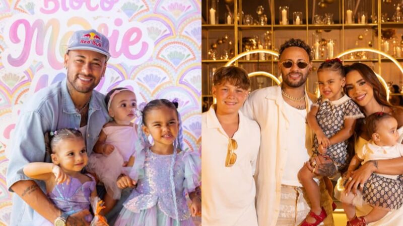 Nova joia de diamantes de Neymar para os filhos divide opiniões e web reage: ‘Não colocou’