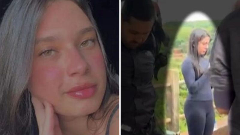 Novas imagens mostram jovem que foi arremessada antes da morte