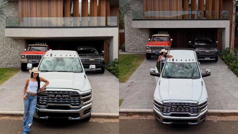 O novo carrão da Boiadeira: Ana Castela adquire picape luxuosa e valor impressiona os fãs